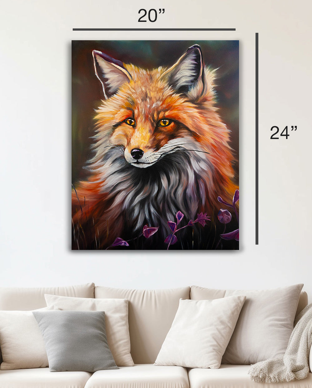 In The Wilderness – Original 20” x 24” Oil Painting