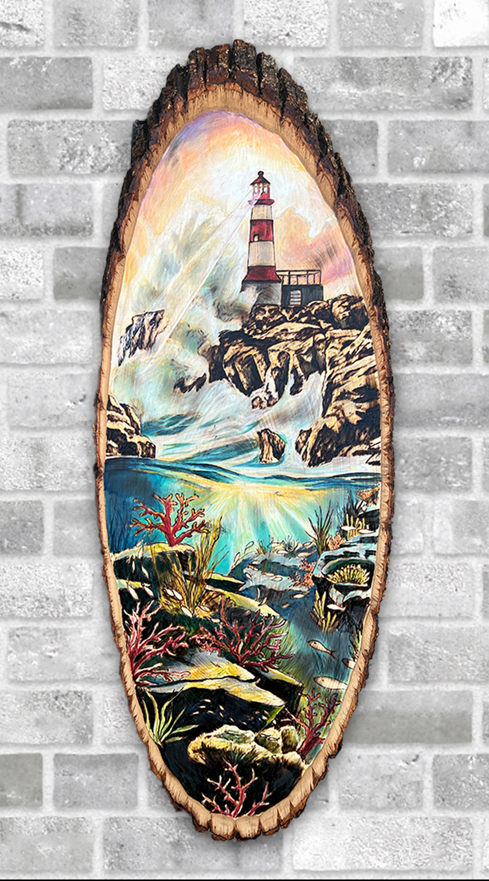 Guiding Light - Original Wood Burn