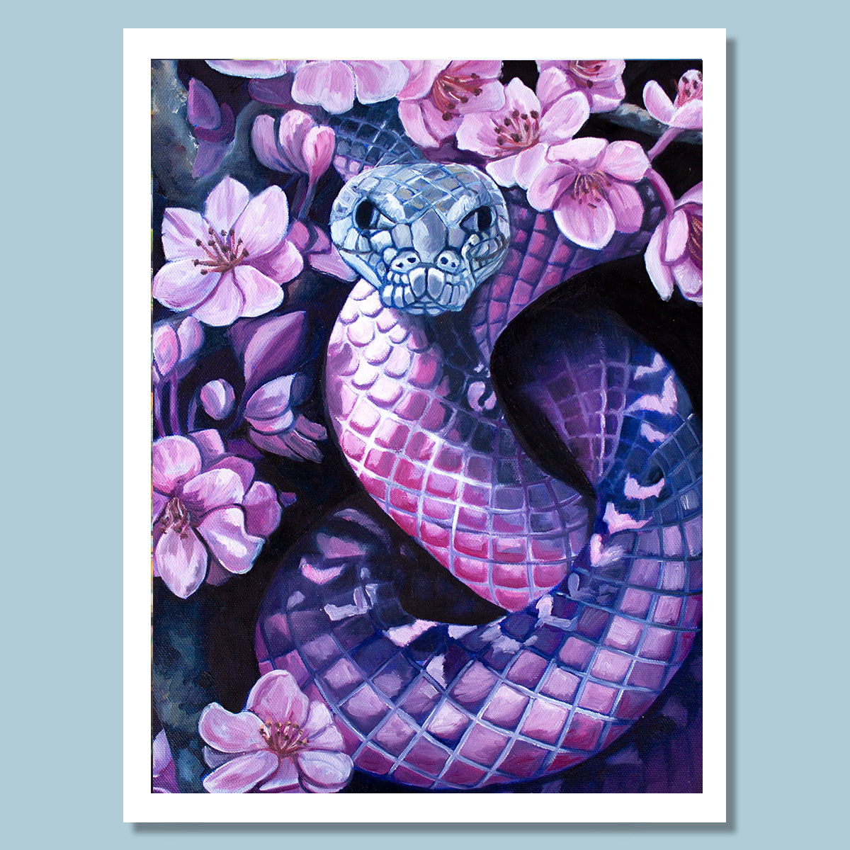 Among the Cherry Blossoms – Art Print