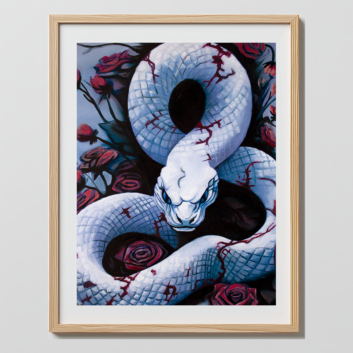 White Snake – Art Print