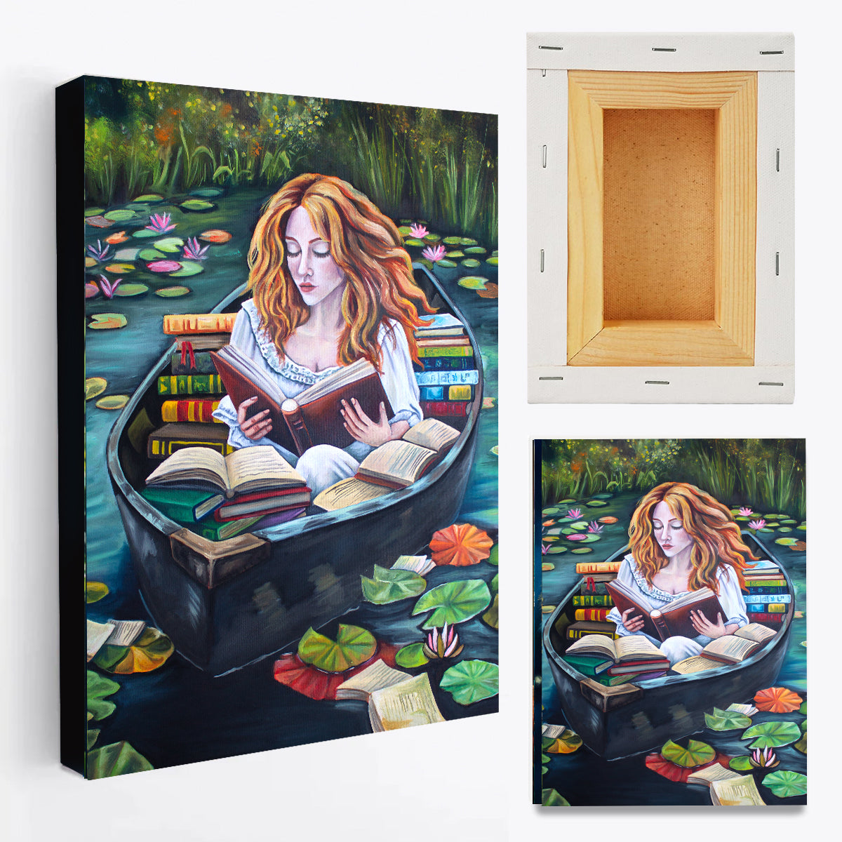 Drifting Through The Pages – Art Print