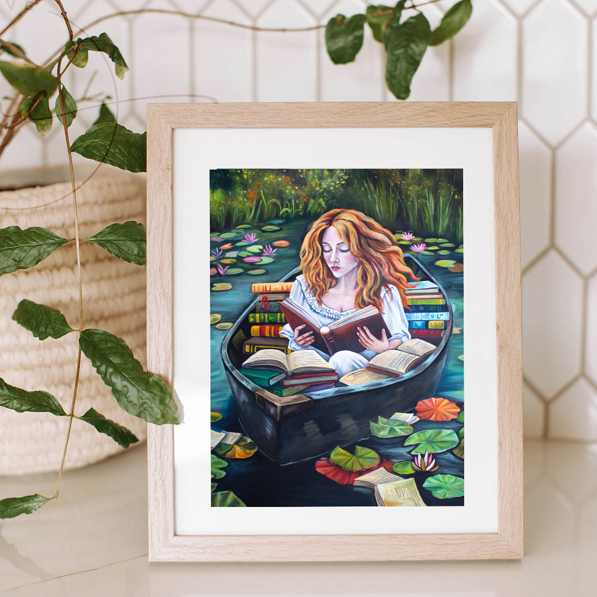 Drifting Through The Pages – Art Print