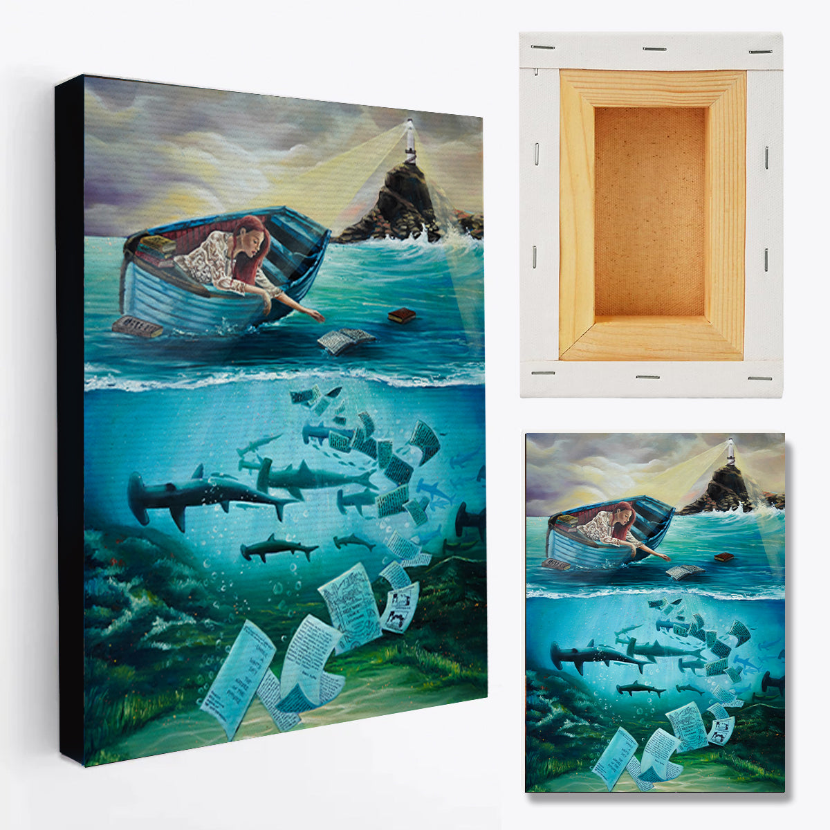 Drowning of Knowledge – Art Print