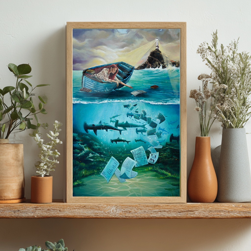 Drowning of Knowledge – Art Print