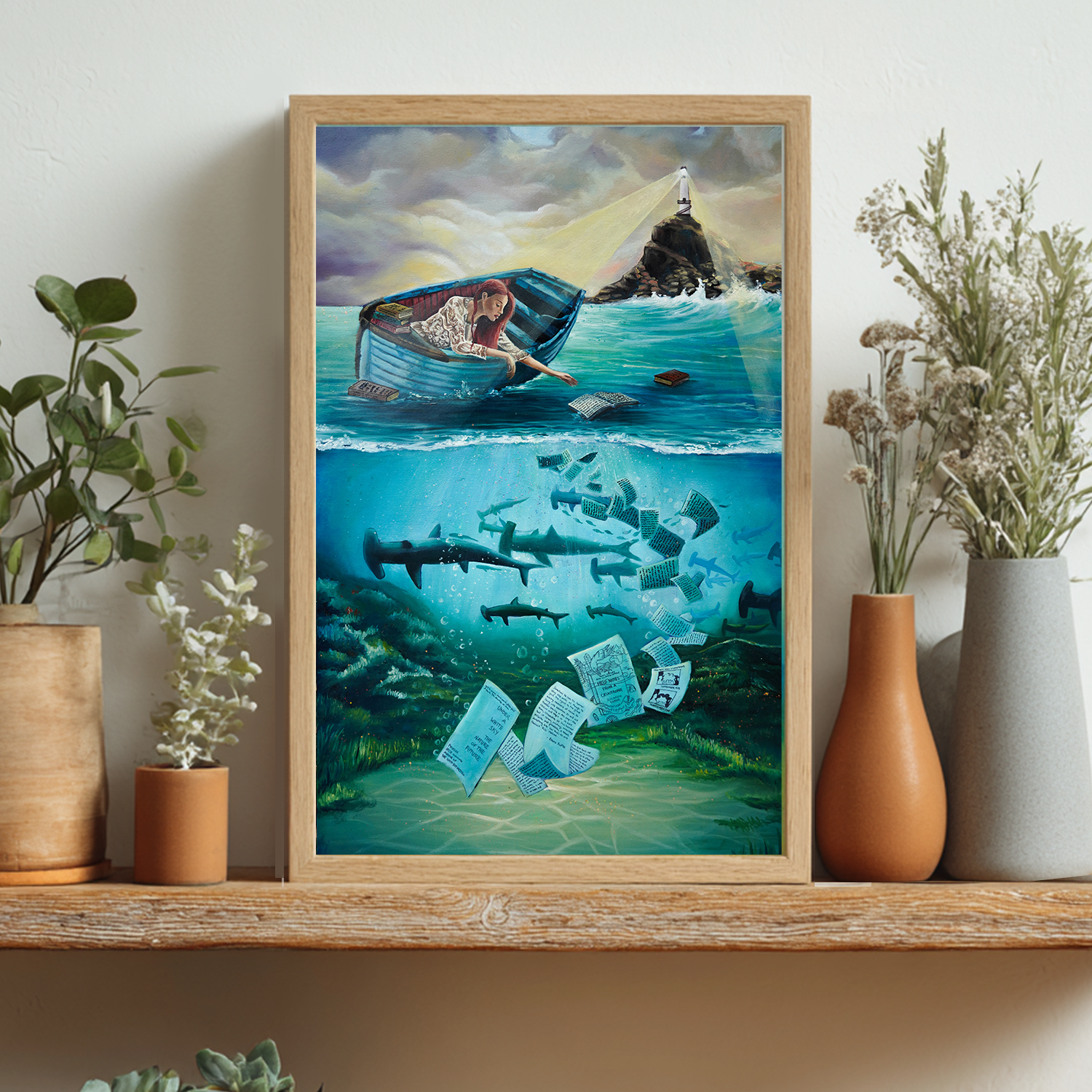 Drowning of Knowledge – Art Print