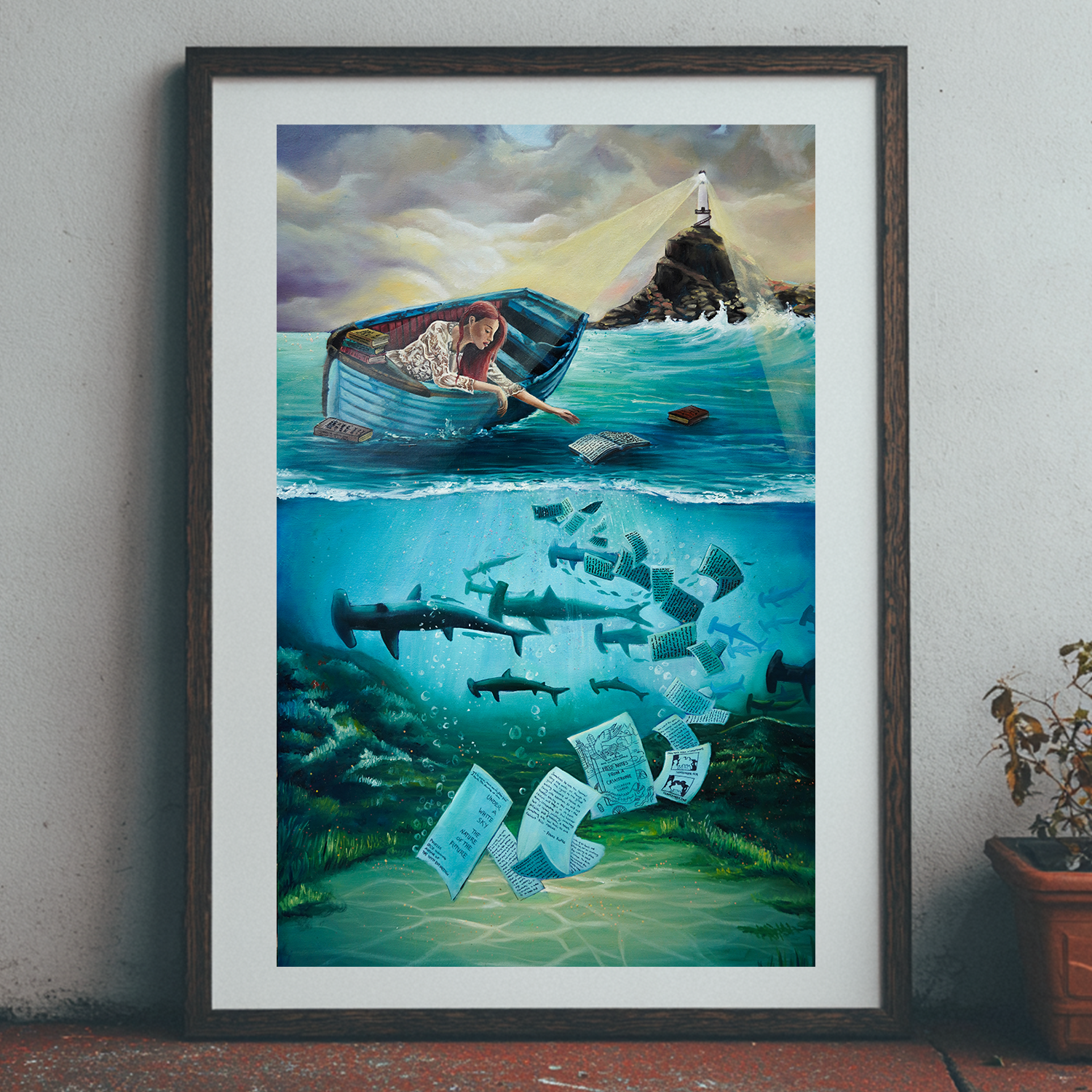 Drowning of Knowledge – Art Print