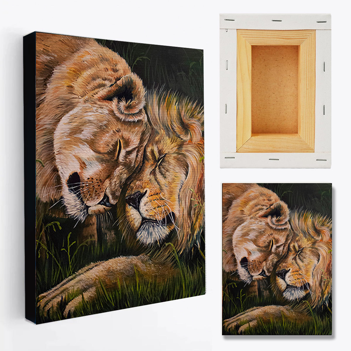 Lion Love – Art Print