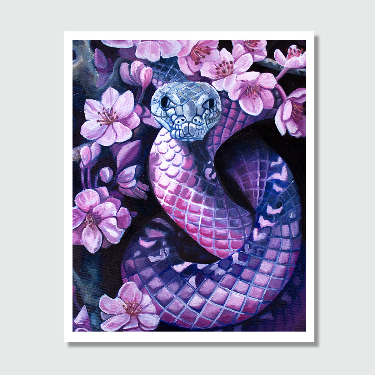 Among the Cherry Blossoms – Art Print