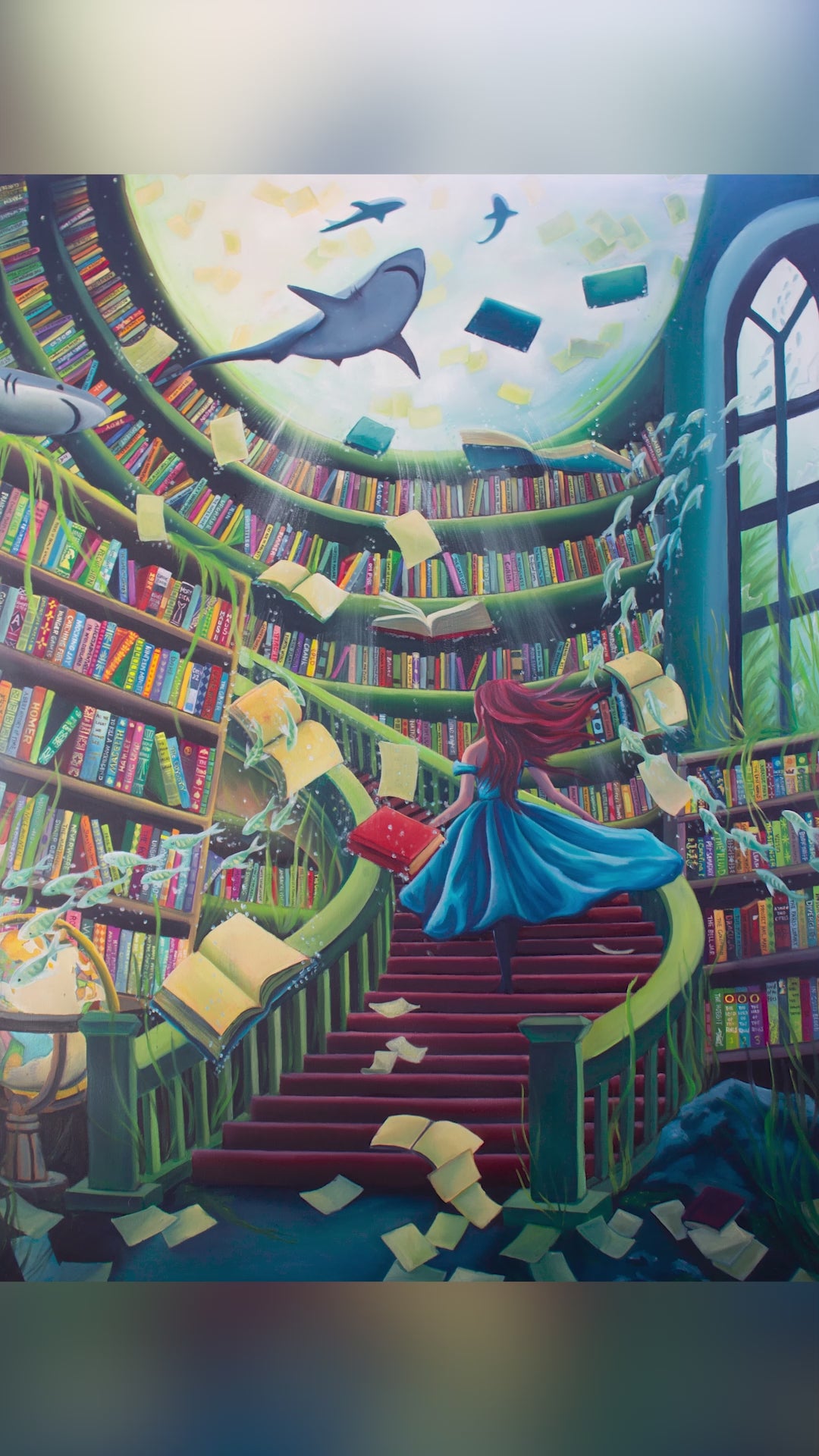 Tides of Tales – Original 36” x 48” Oil Painting