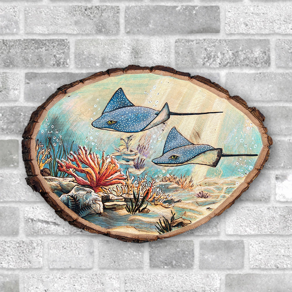 Stingrays - Original Wood Burn