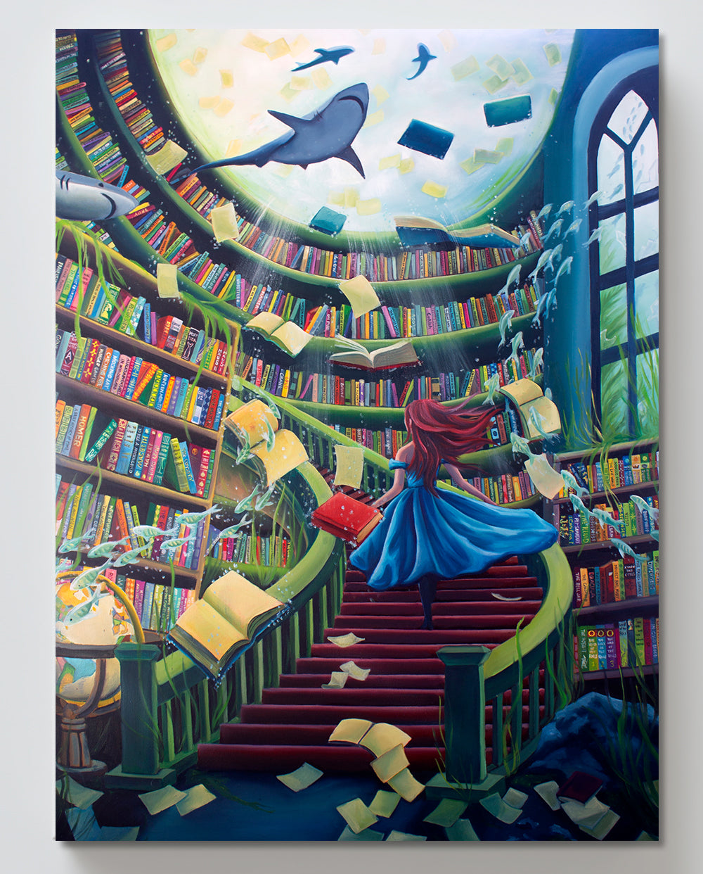 Tides of Tales – Original 36” x 48” Oil Painting