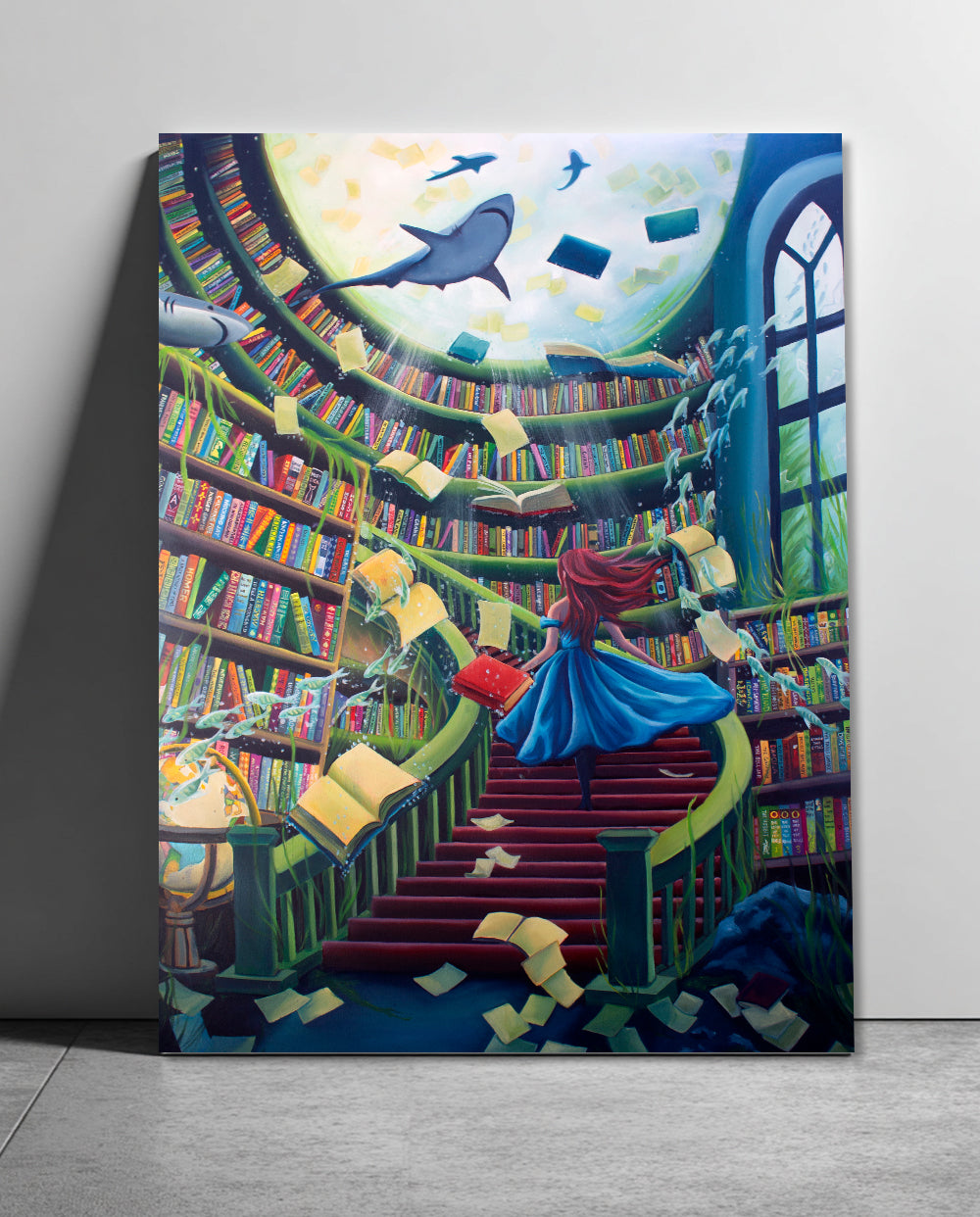 Tides of Tales – Original 36” x 48” Oil Painting