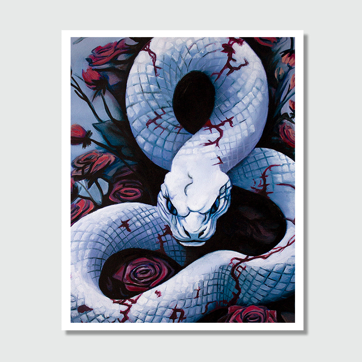 White Snake – Art Print